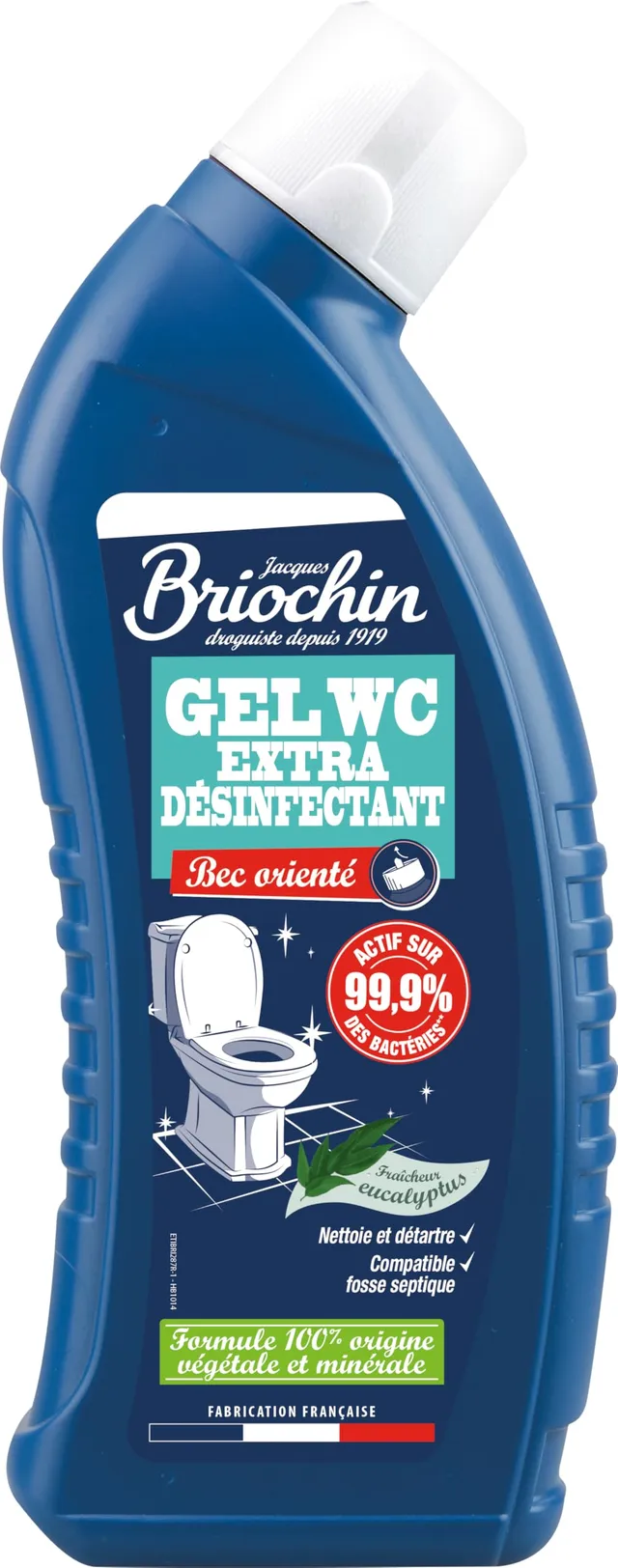 le-briochin-gel-wc-d-sinfectant-eucalyptus-750ml image 1