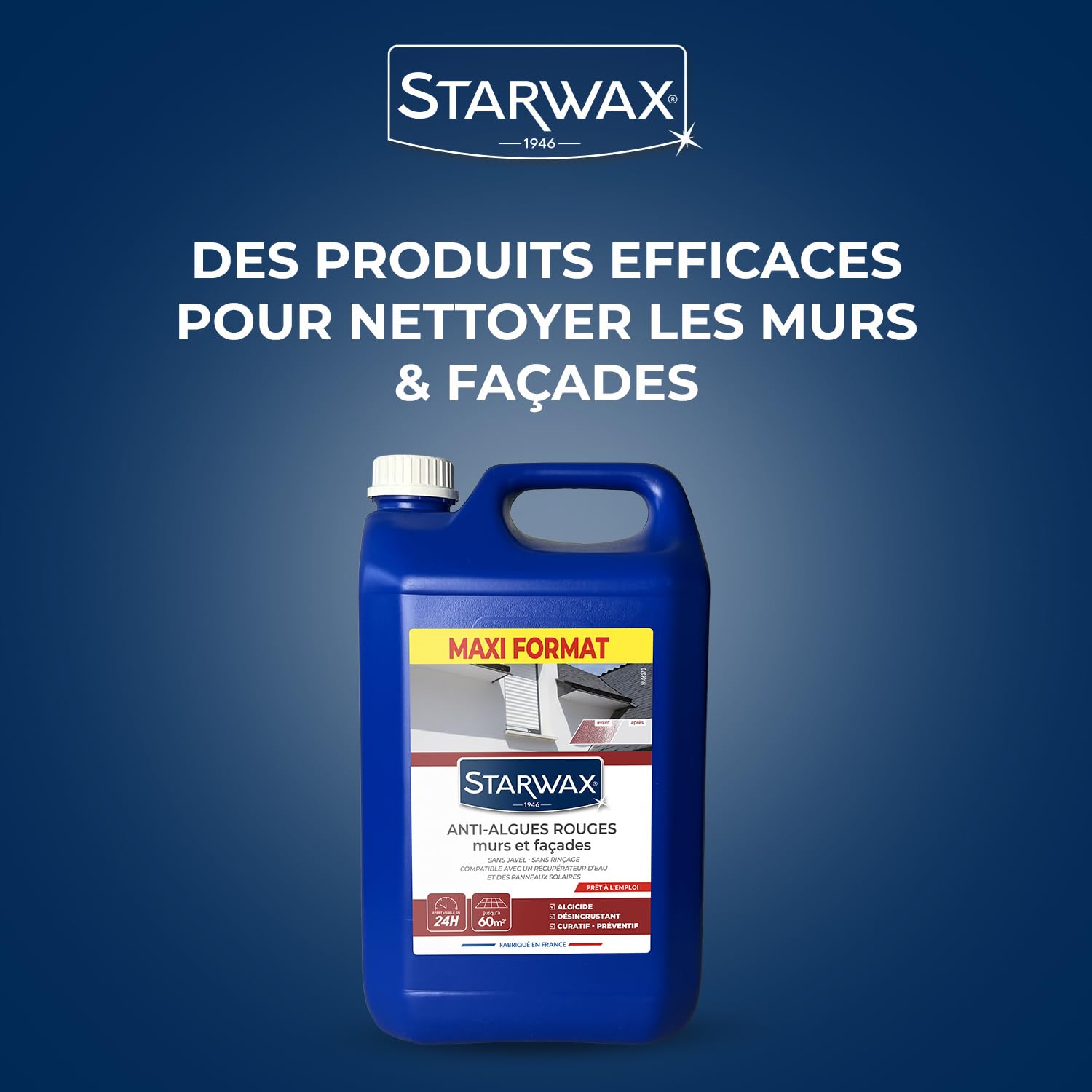 starwax-traitement-anti-algues-rouges-murs-et-fa-ades-6l-pr-t-l-emploi image 5