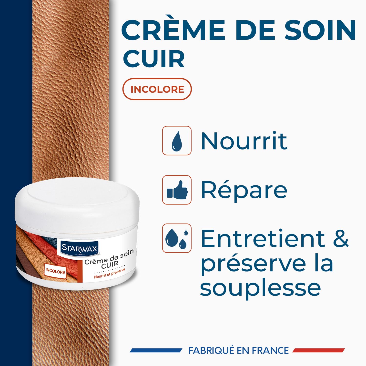 starwax-cr-me-nourrissante-cuir-incolore-150-ml-lanoline image 2