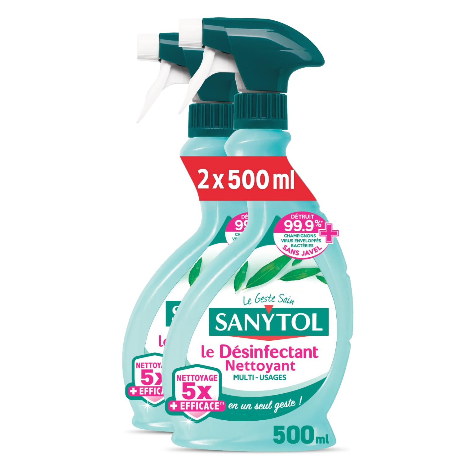 sanytol-d-sinfectant-nettoyant-multi-usages-eucalyptus-2-x-500-ml image 1