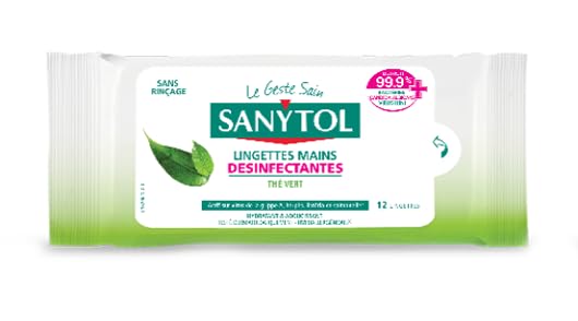 sanytol-lingettes-d-sinfectantes-mains-th-vert-x-12-paquets image 3
