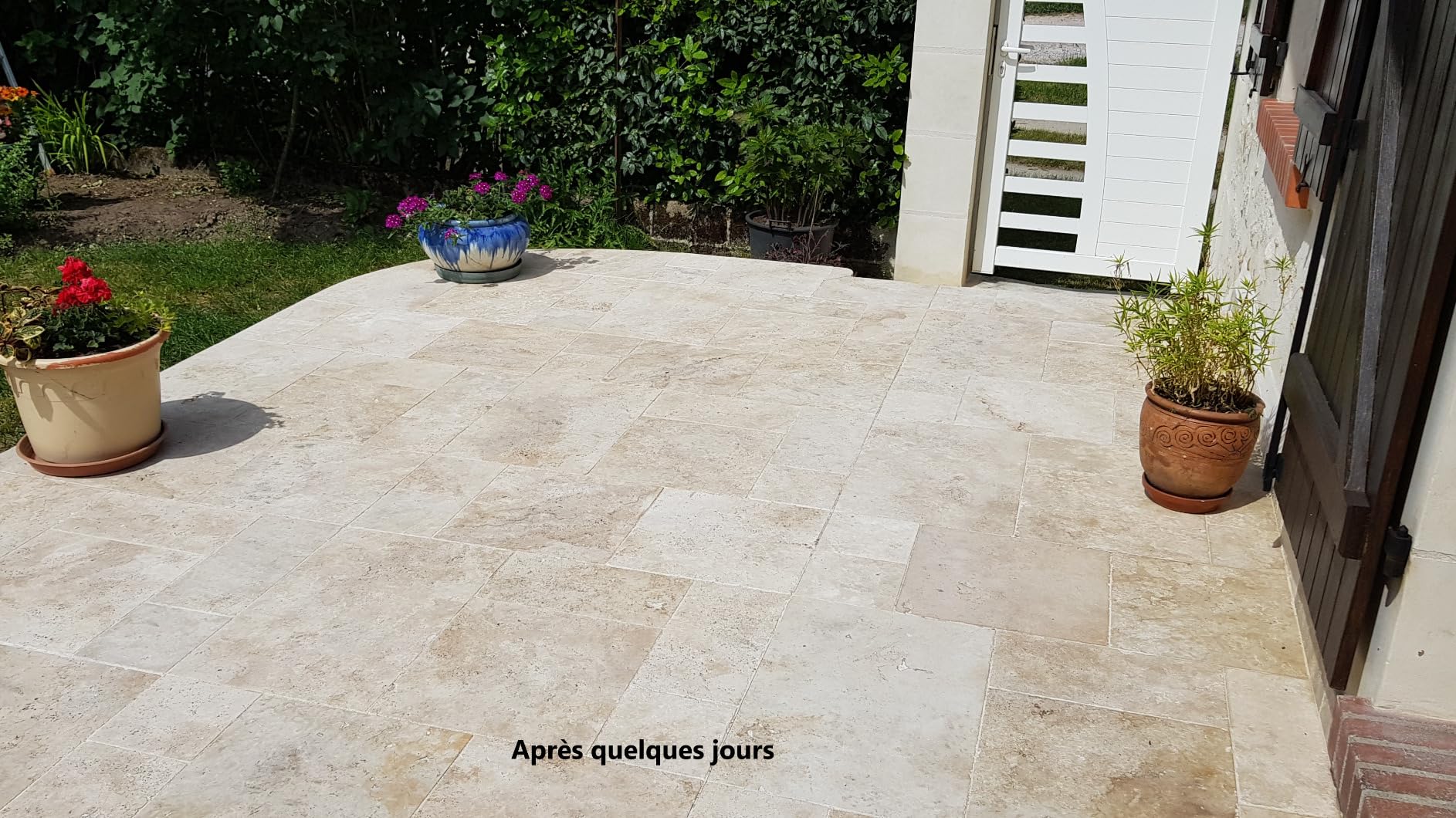 Terrasse sauvée