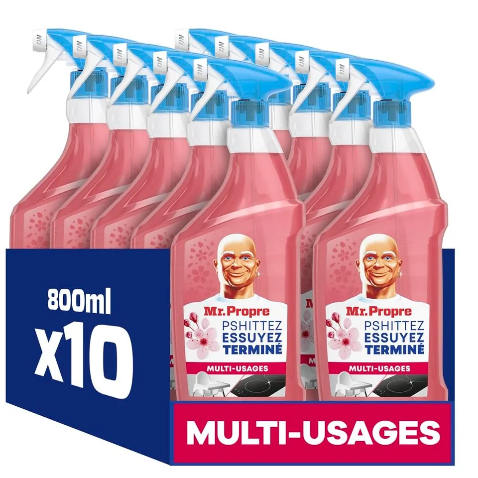 mr-propre-spray-nettoyant-multi-usages-fleurs-de-cerisier-800ml-x10 image 1
