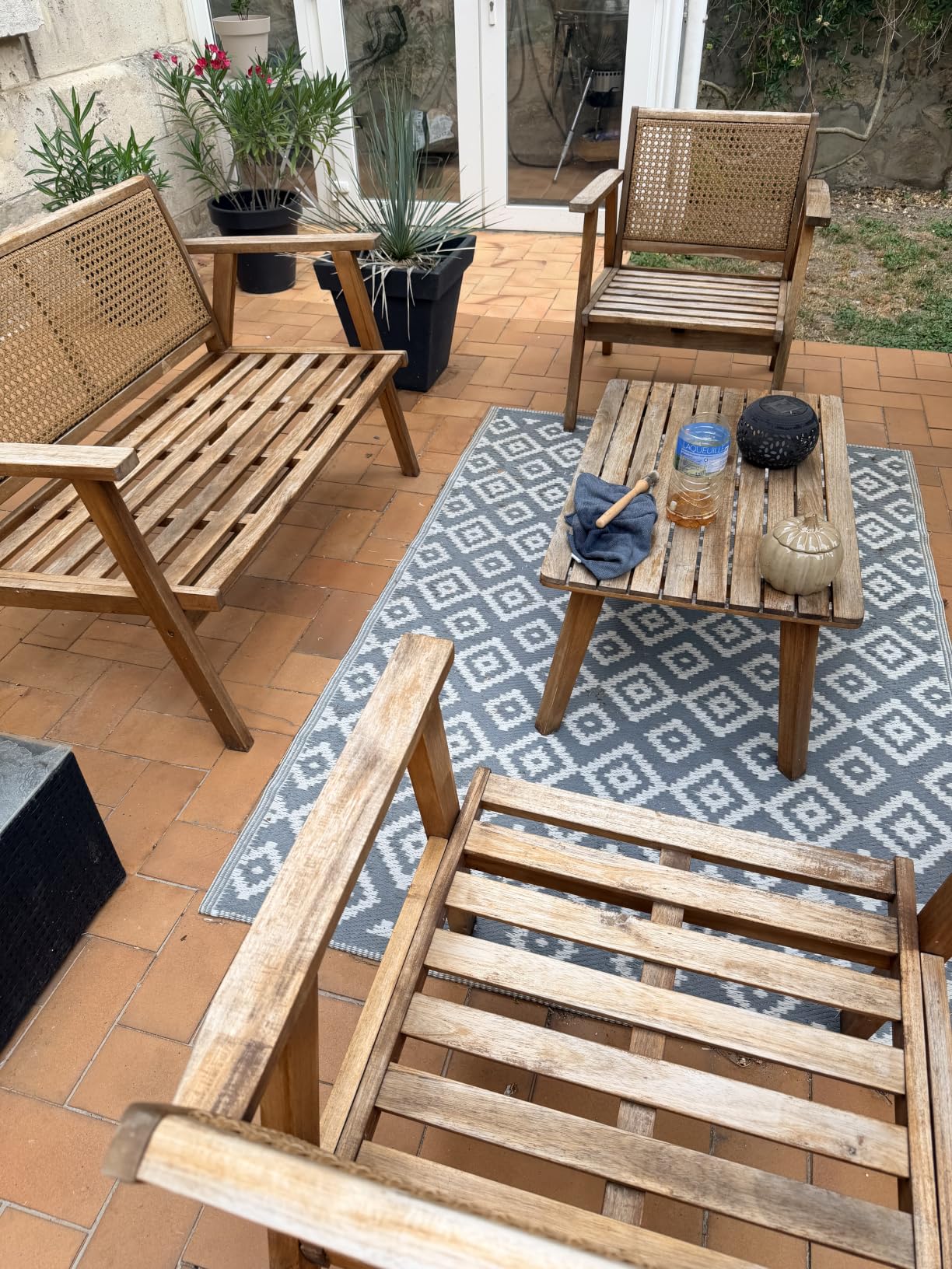 Table en teck comme neuve