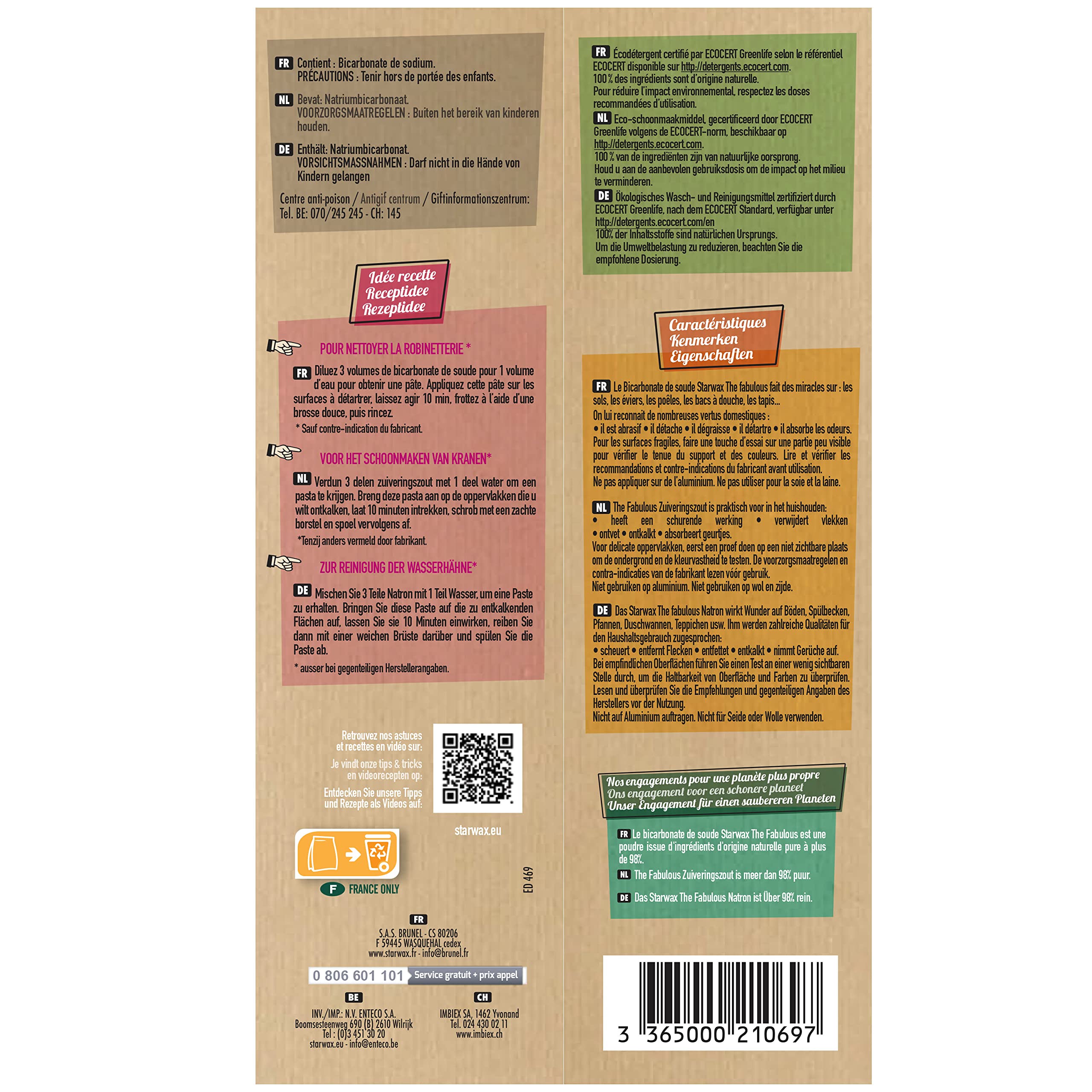 starwax-fabulous-bicarbonate-de-soude-multi-usages-2-5kg image 7