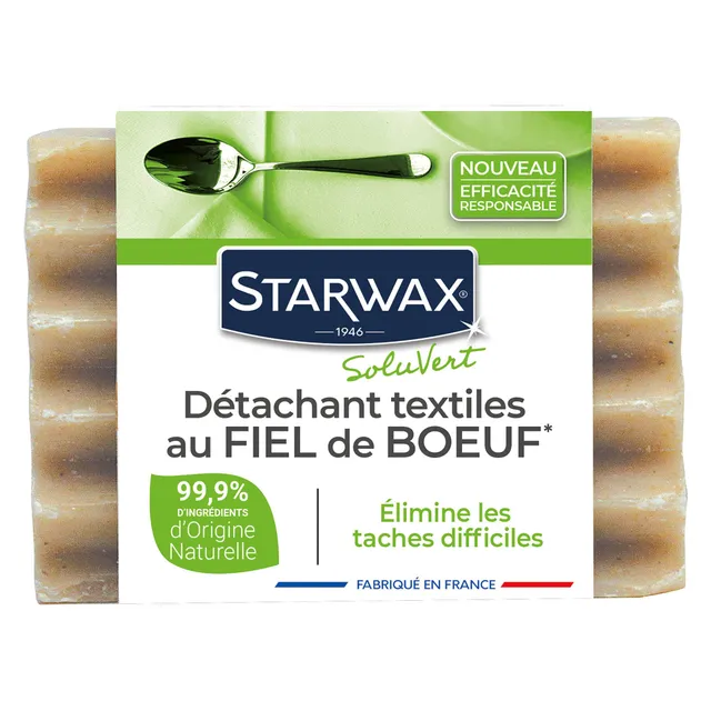 starwax-soluvert-savon-d-tachant-textile-au-fiel-de-b-uf-100g image 1