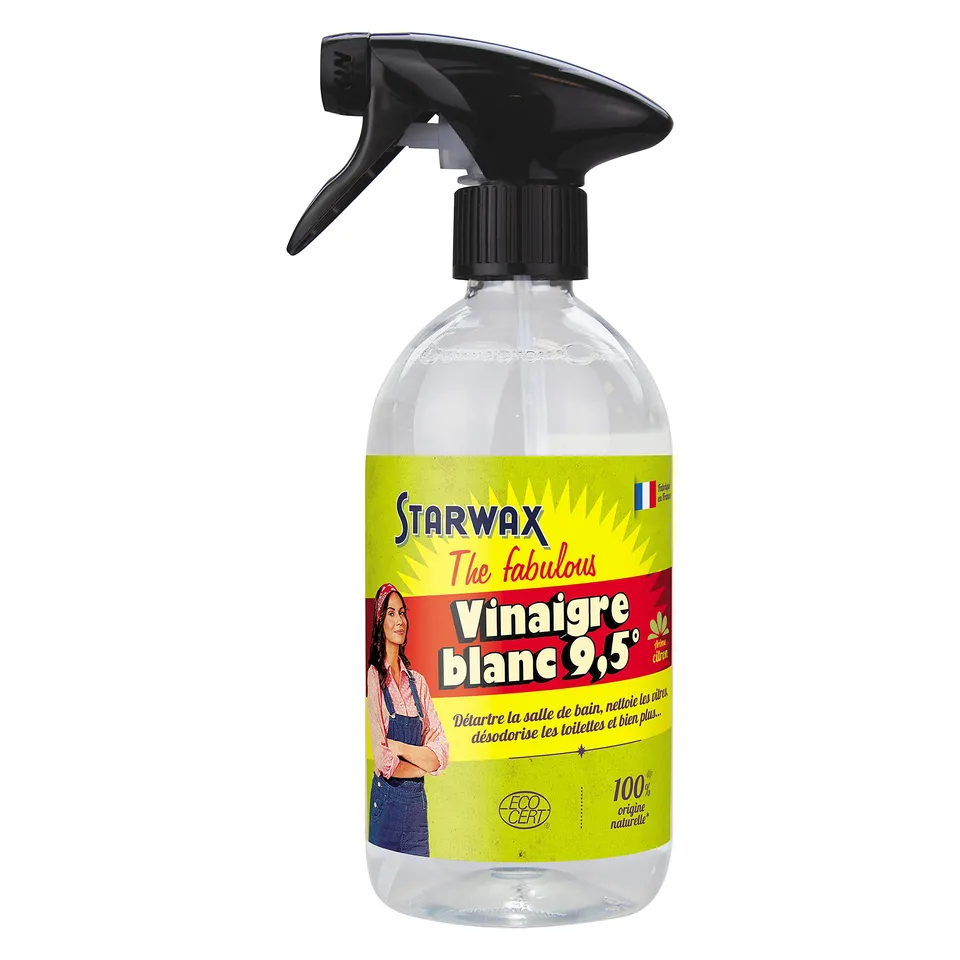 starwax-the-fabulous-vinaigre-blanc-9-5-citron-nettoyant-d-tartrant-500ml image 1