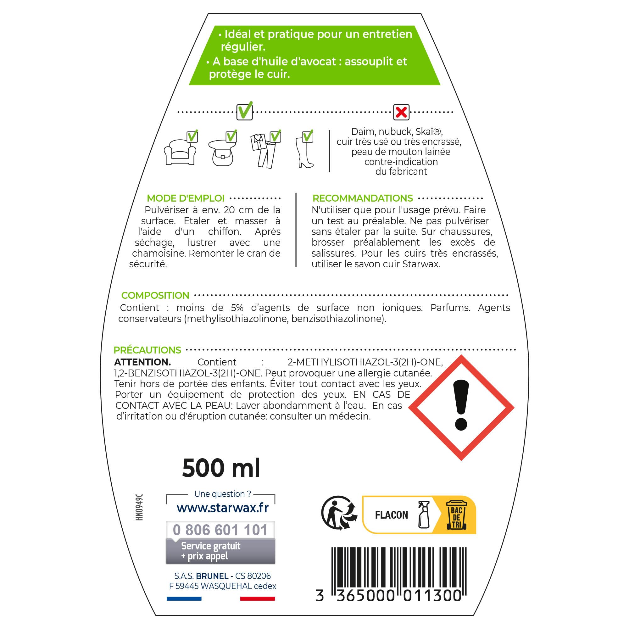 starwax-soluvert-lotion-soin-cuir-huile-d-avocat-500ml image 7