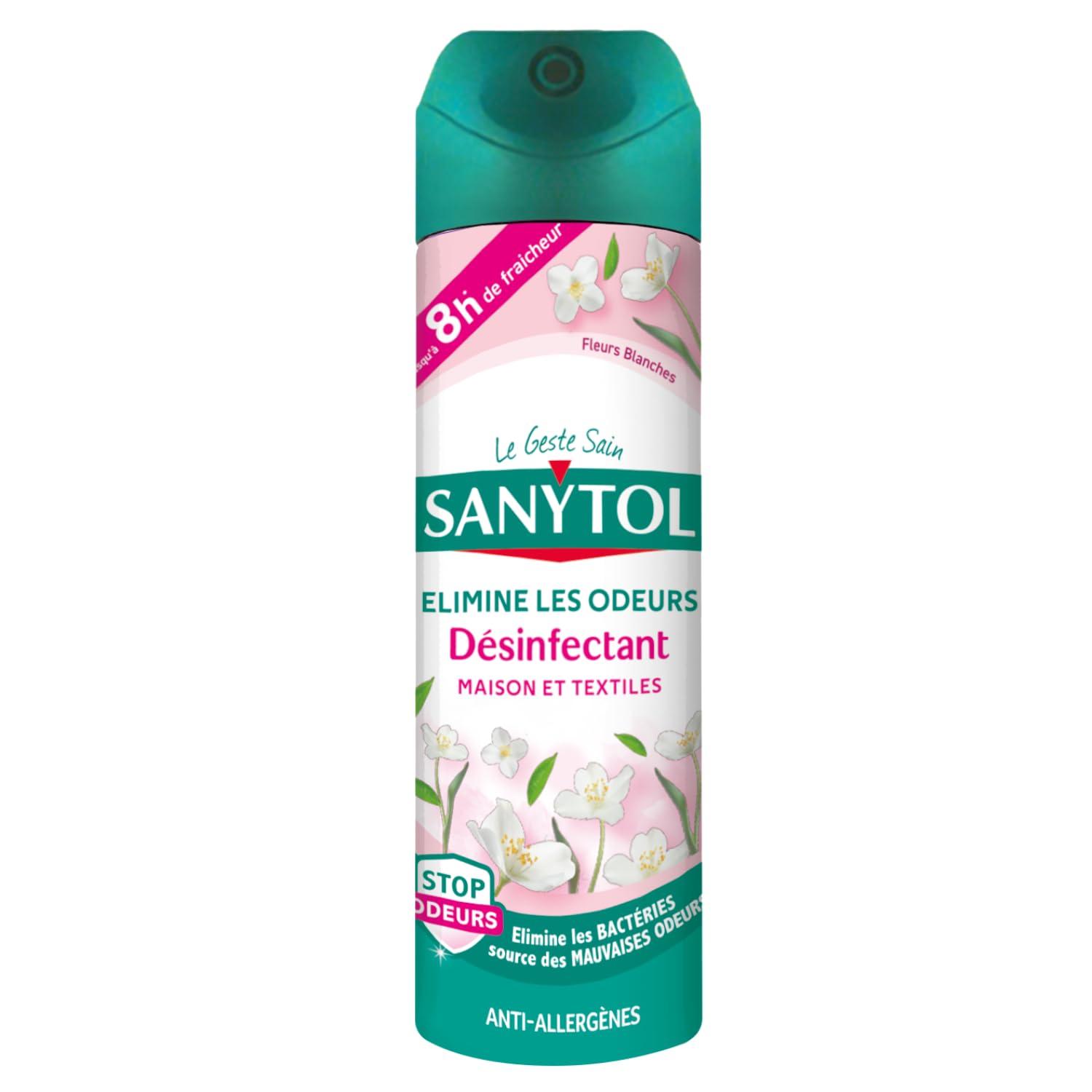 sanytol-d-sodorisant-d-sinfectant-fra-cheur-fleurs-blanches-300-ml image 2