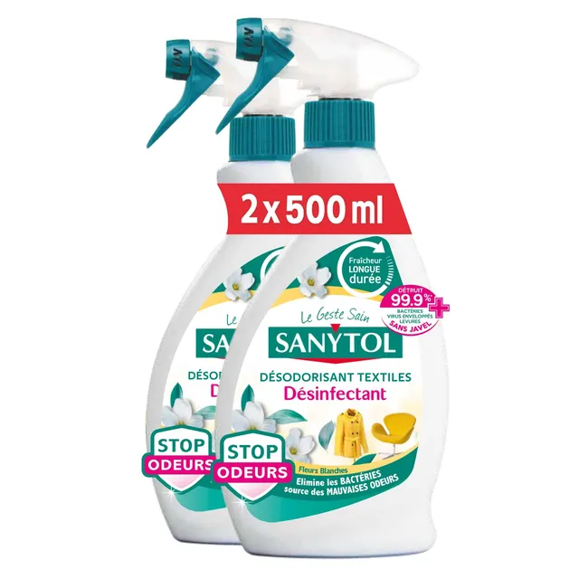 sanytol-d-sodorisant-textiles-d-sinfectant-2-x-500ml image 1