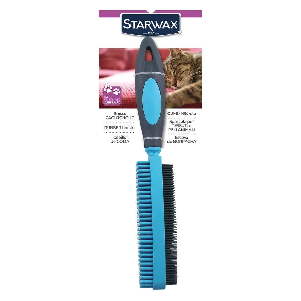 starwax-brosse-caoutchouc-textile-poils-animaux image 1