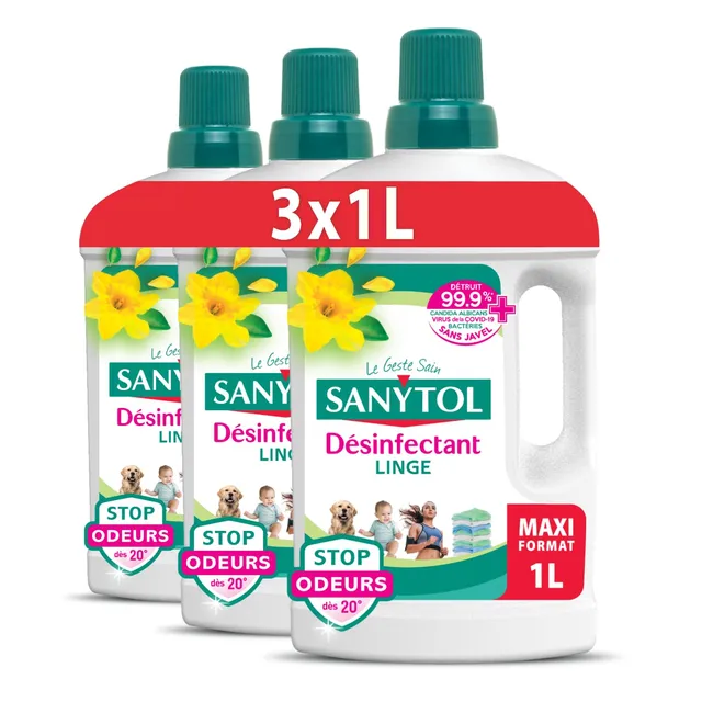 sanytol-d-sinfectant-linge-stop-odeurs-envol-e-de-printemps-1l-x3 image 1