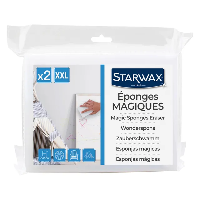 starwax-ponges-magiques-xxl-d-coupables-lot-de-2 image 1