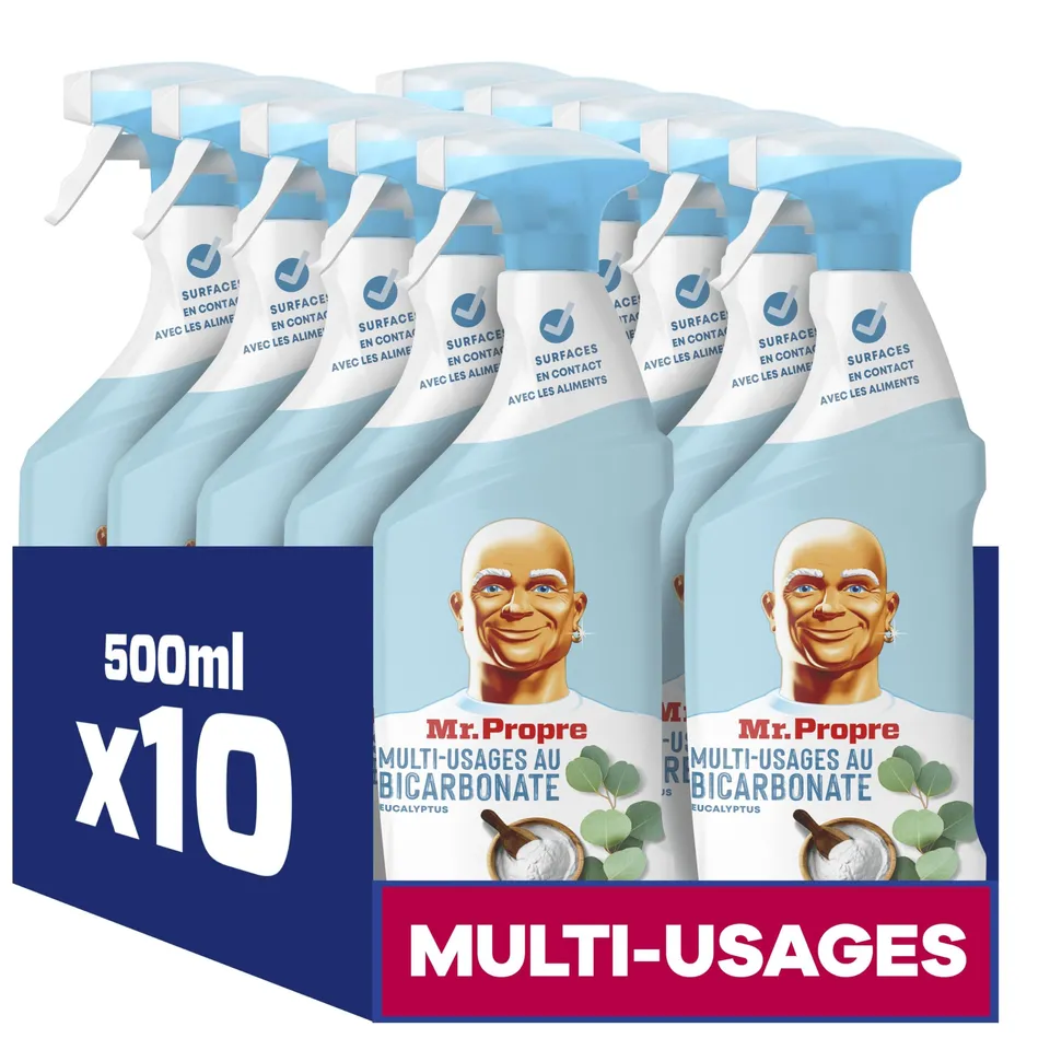 mr-propre-spray-nettoyant-multi-usages-eucalyptus-bicarbonate-500-ml-x10 image 1