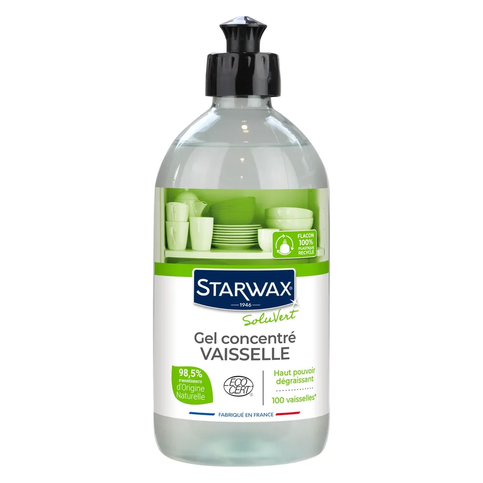 starwax-soluvert-liquide-vaisselle-concentr-500-ml image 1