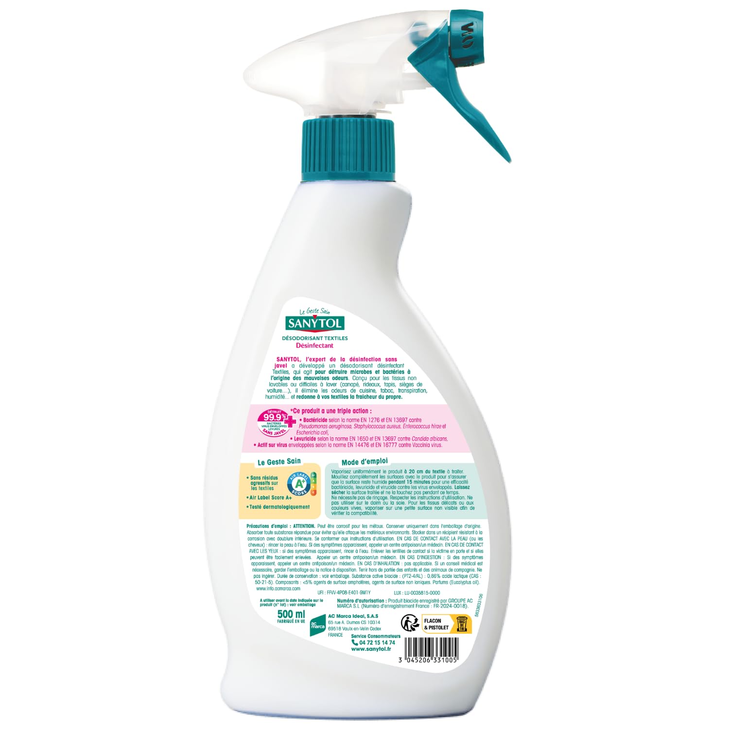 sanytol-d-sodorisant-textiles-d-sinfectant-2-x-500ml image 3