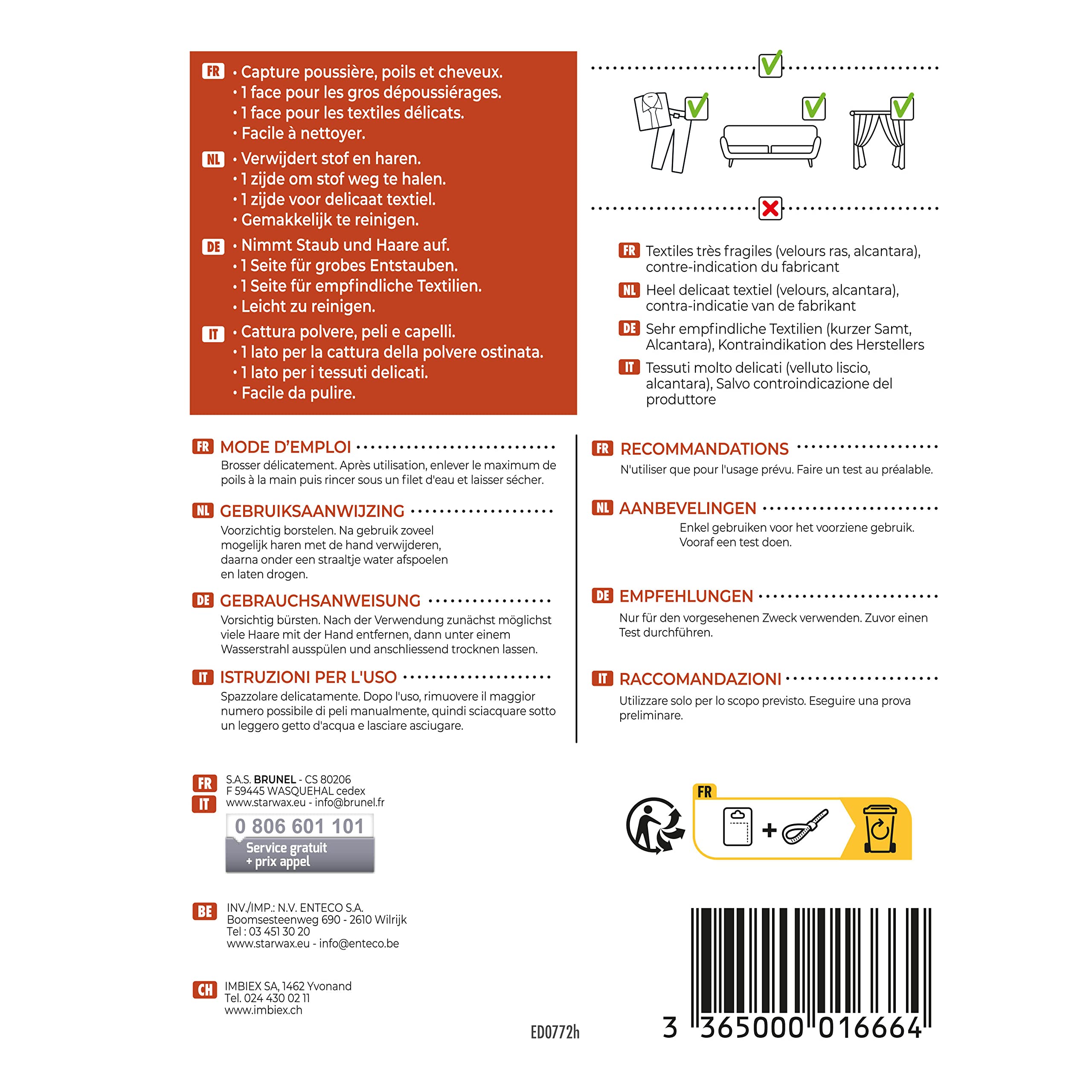 starwax-brosse-caoutchouc-textile-poils-animaux image 2