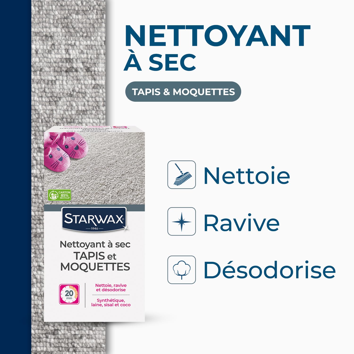 starwax-nettoyant-sec-tapis-et-moquettes-500g image 2