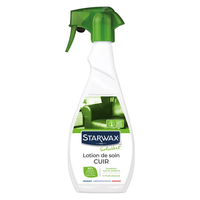 starwax-soluvert-lotion-soin-cuir-huile-d-avocat-500ml image 1