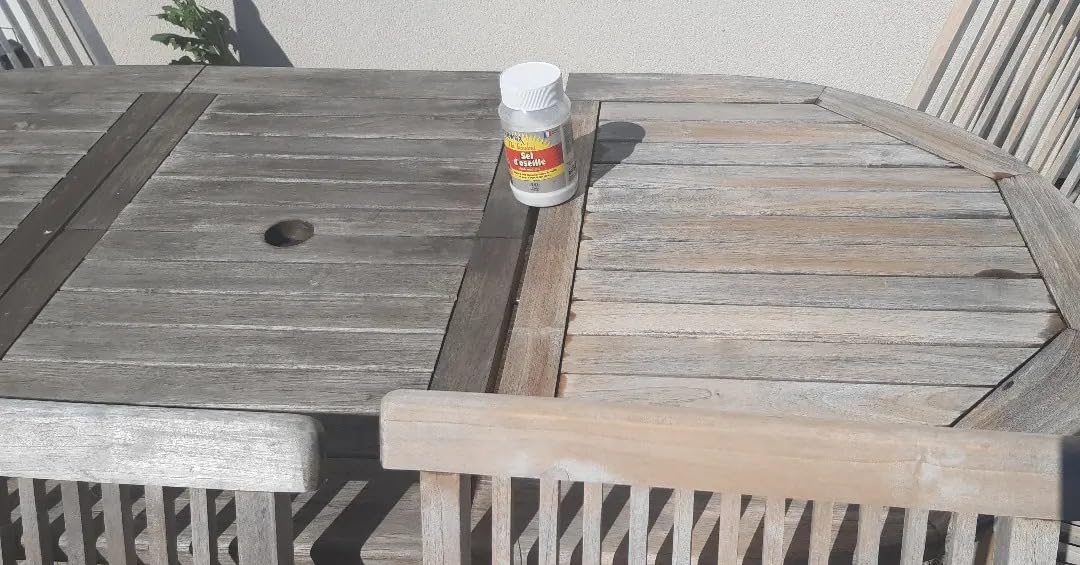 Pas convaincue pour ma table très noircie