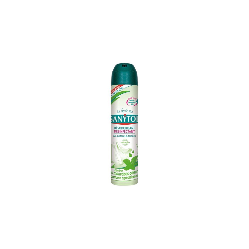 sanytol-d-sinfectant-purificateur-air-surface-textile-menthe-300ml-lot-de-4 image 7