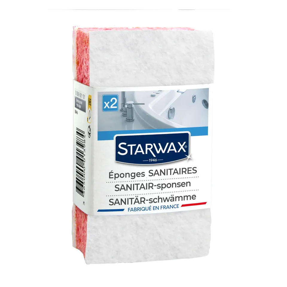 starwax-ponges-sanitaires-anti-rayures-lot-de-2 image 1