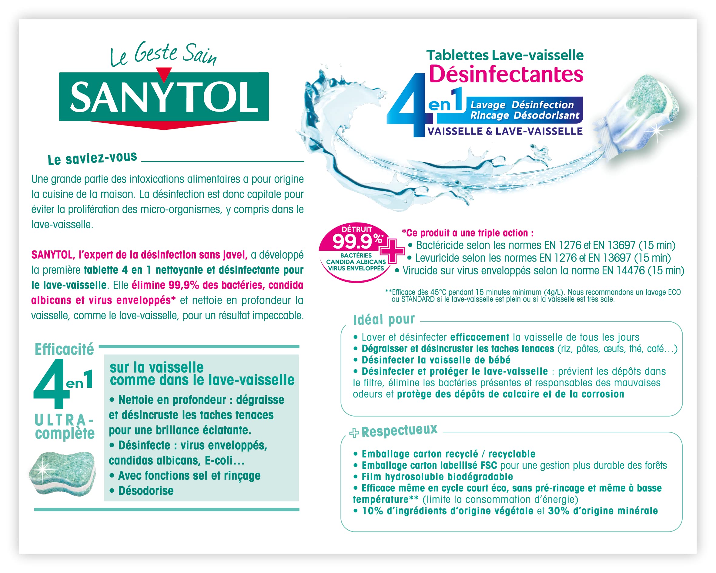 sanytol-tablettes-lave-vaisselle-4-en-1-d-sinfectantes-x24 image 3