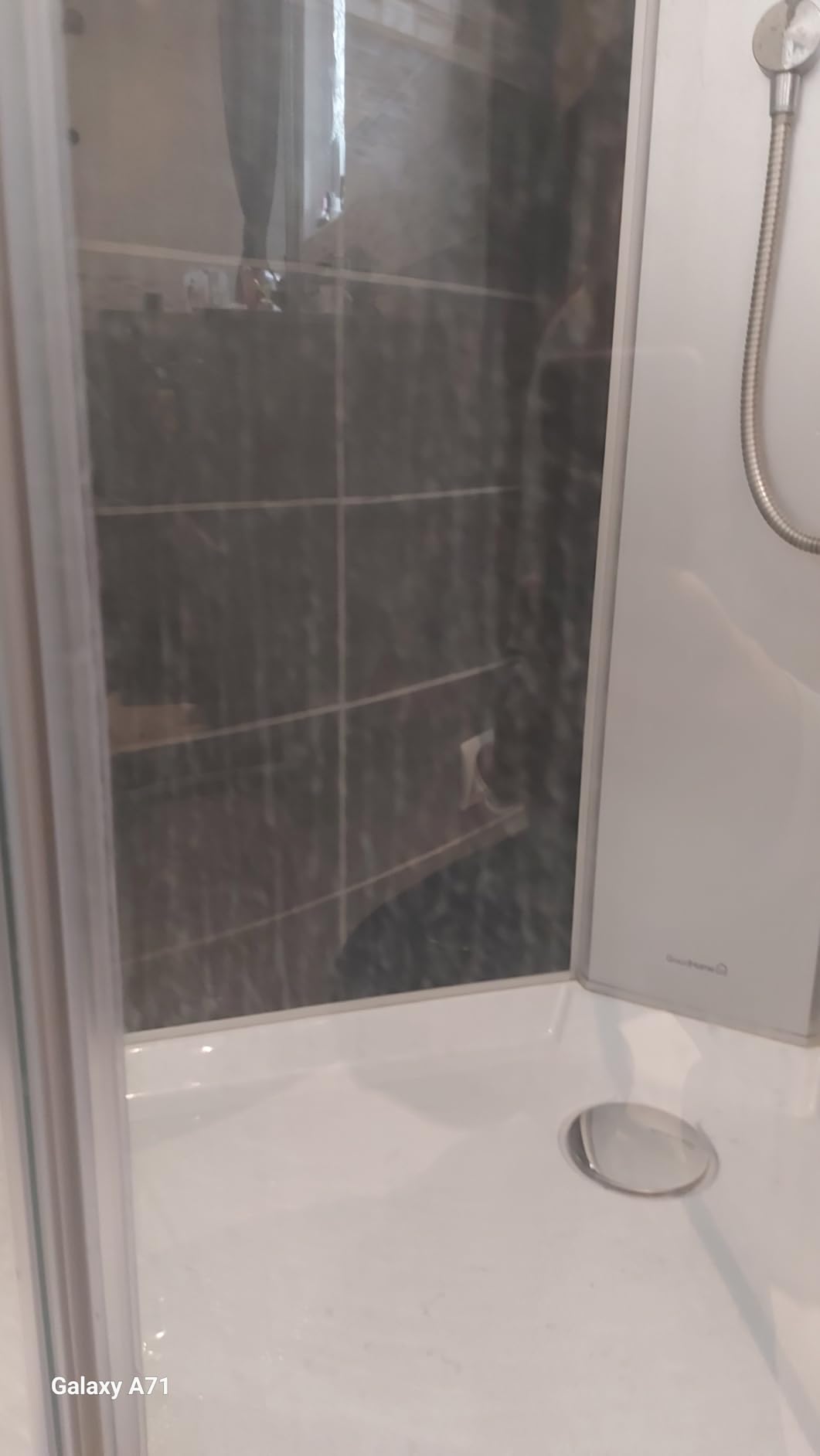 Enfin une douche brillante