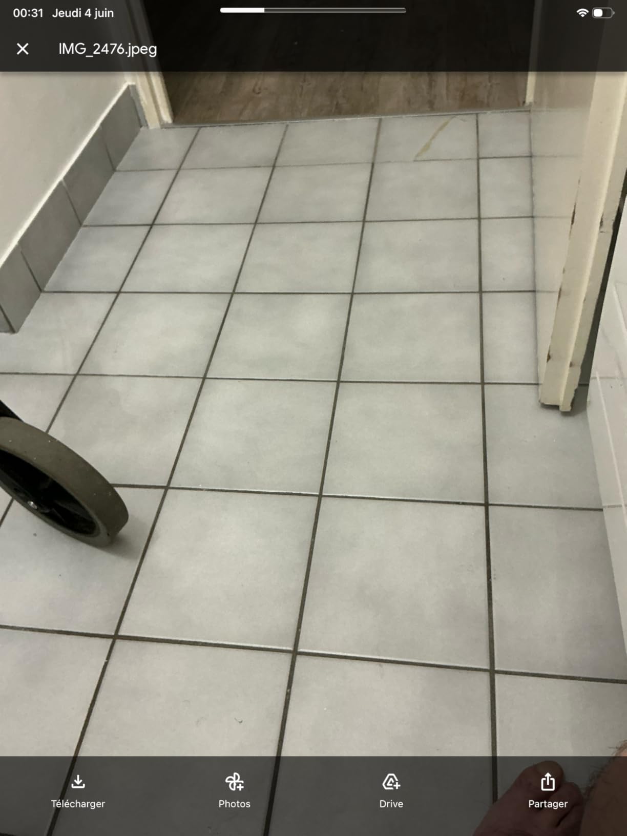 La douche a rajeuni