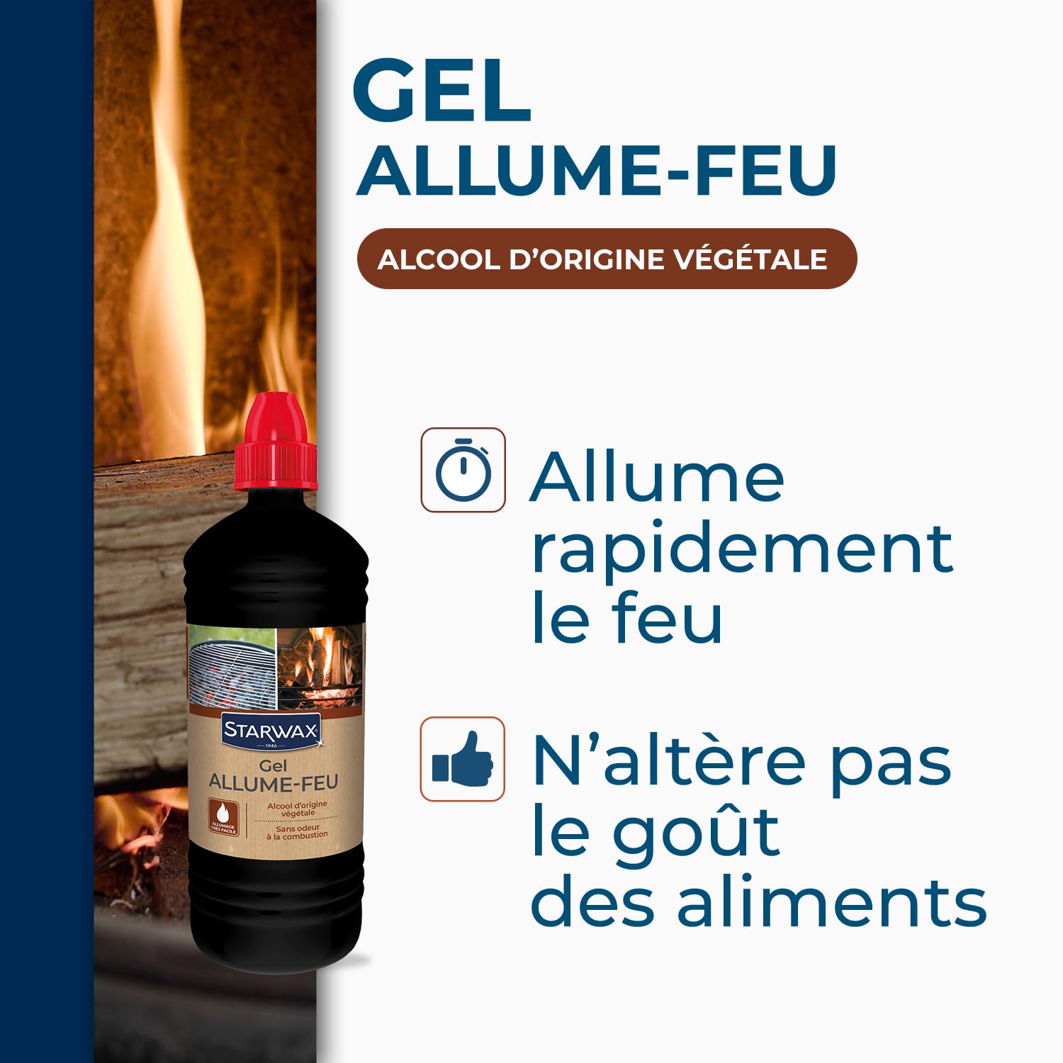 starwax-gel-allume-feu-barbecue-et-chemin-e-850ml image 2