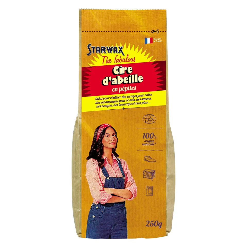 starwax-the-fabulous-cire-d-abeilles-en-p-pites-naturelle-250g image 1