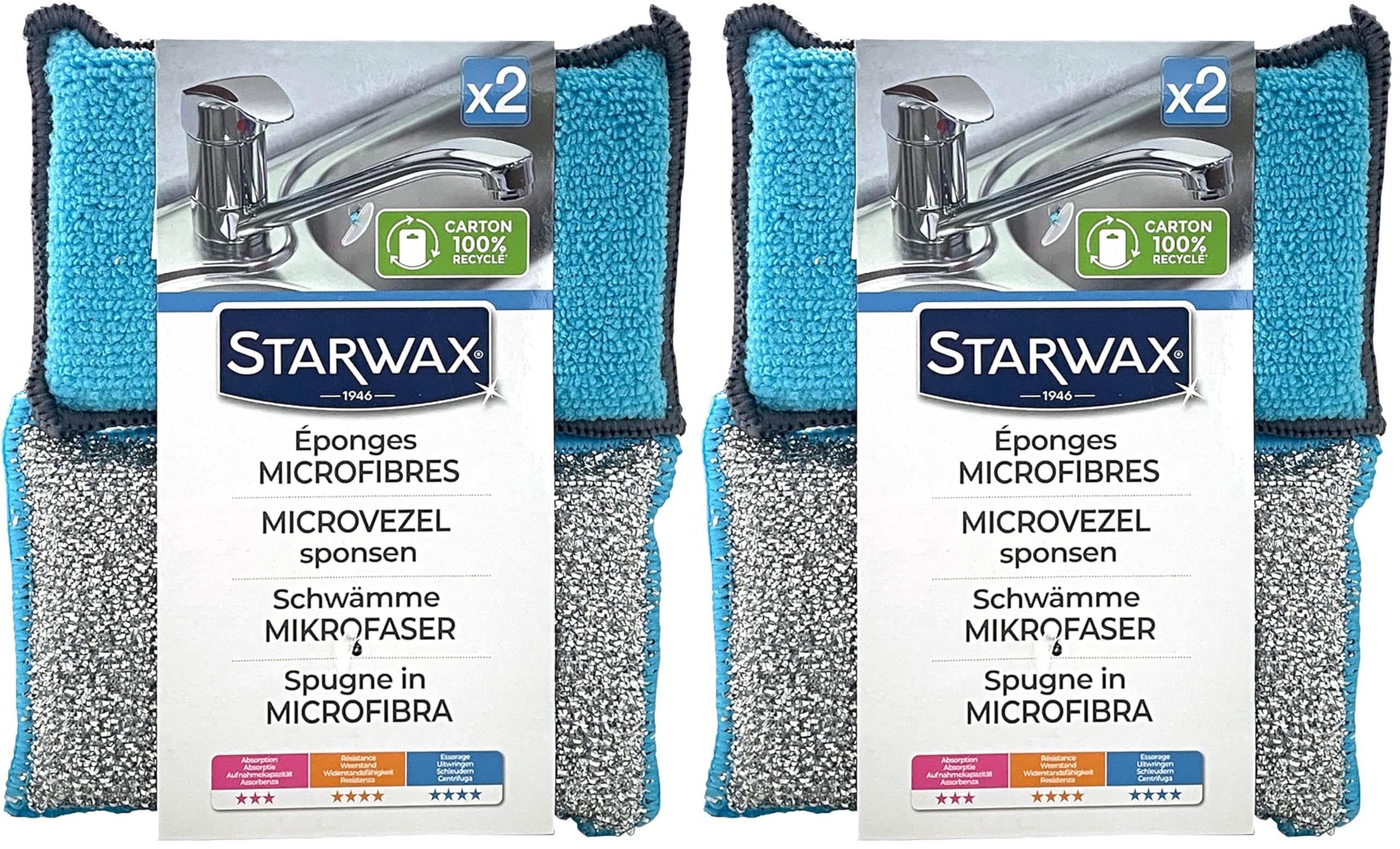 starwax-ponges-microfibres-bi-faces-x2 image 8