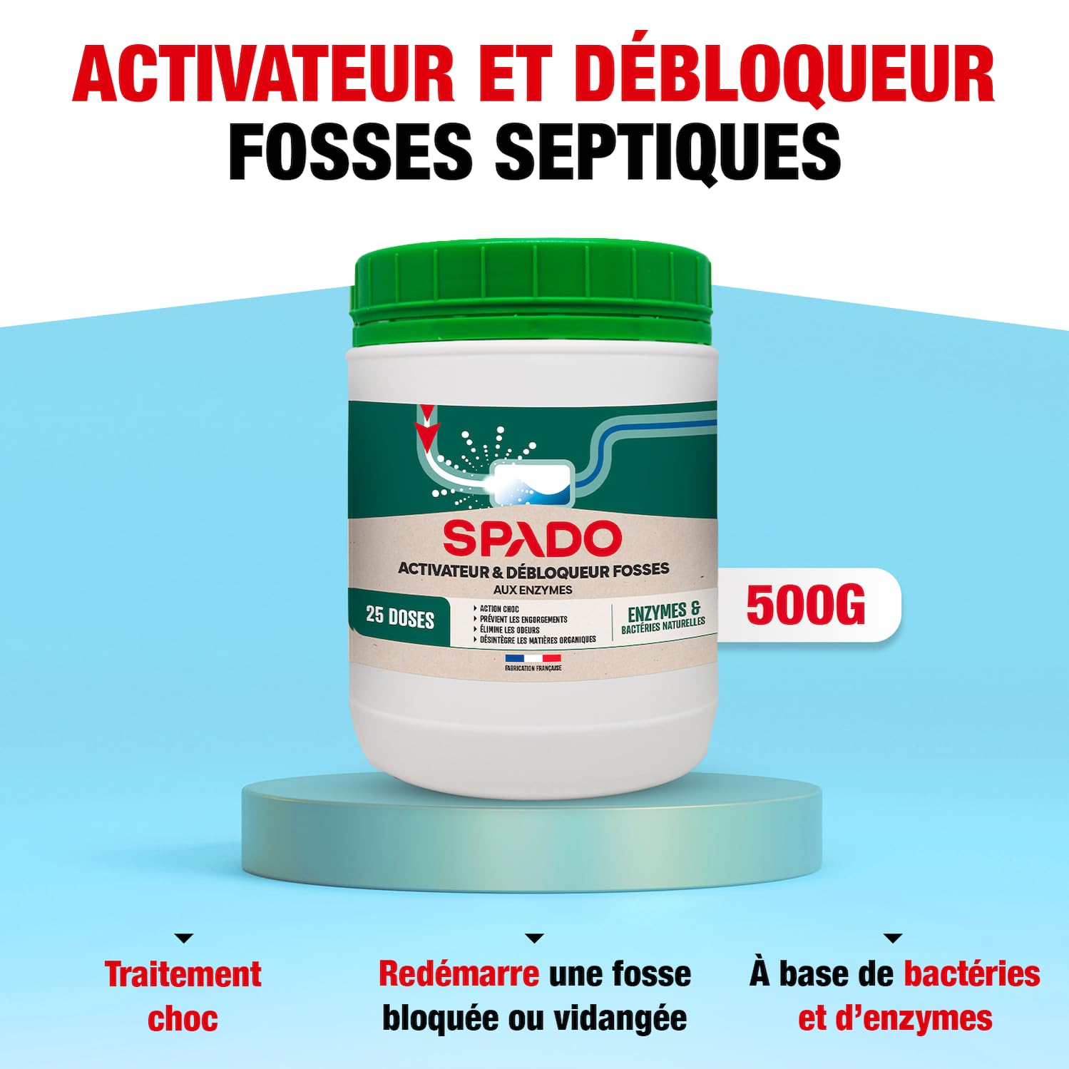 spado-activateur-et-d-bloqueur-fosses-septiques-500g-traitement-choc-biologique image 2