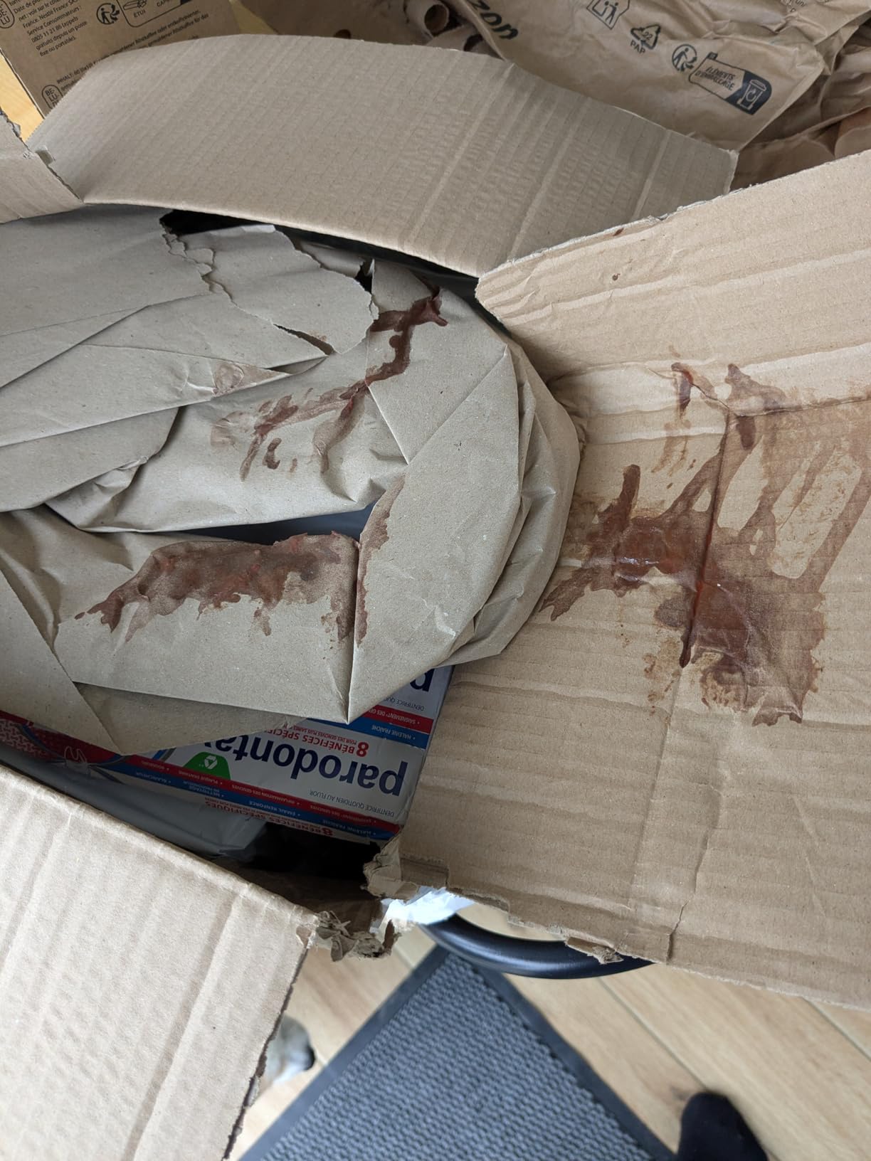 Dégraisse mais laisse des traces