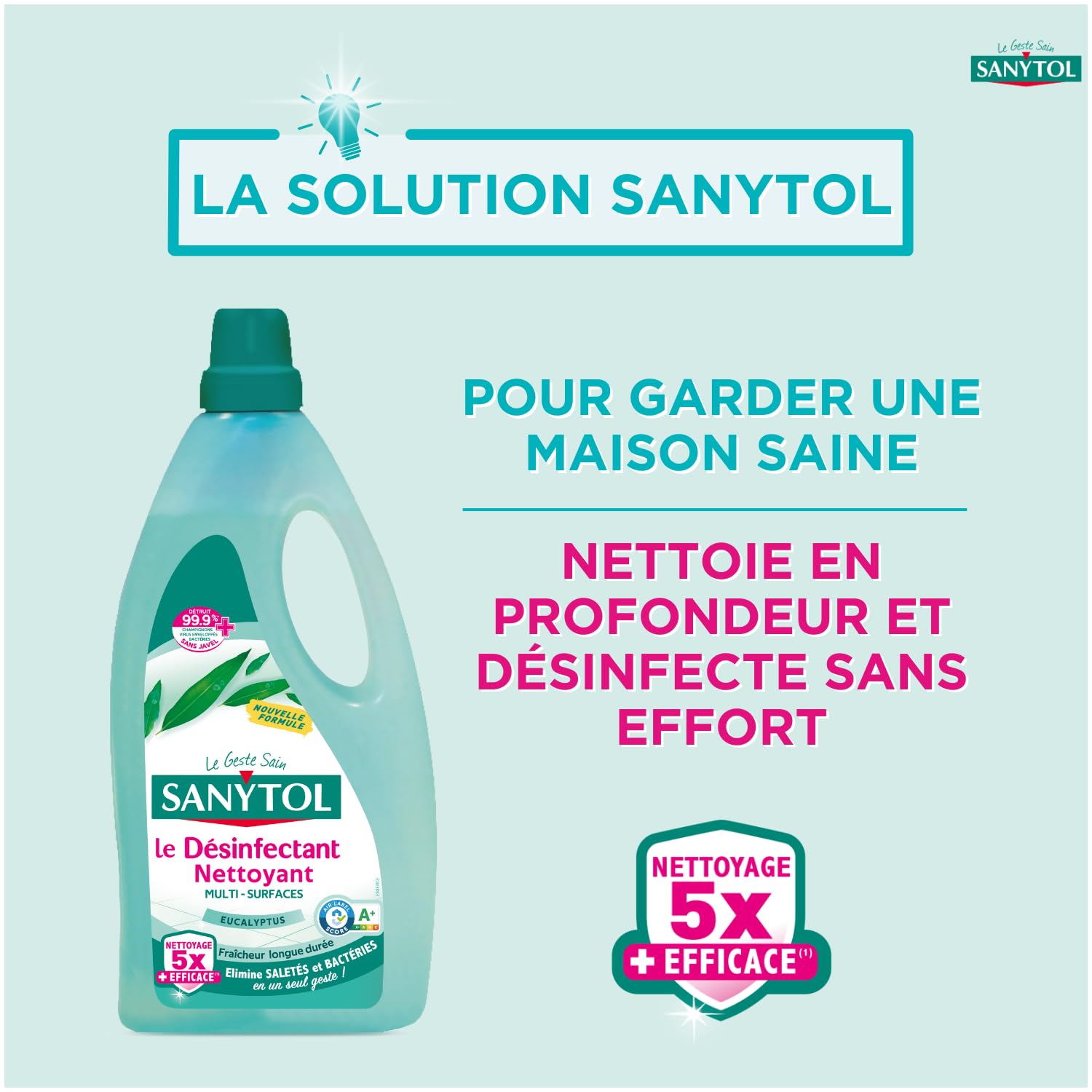 sanytol-d-sinfectant-nettoyant-multi-surfaces-eucalyptus-1l-lot-de-4 image 8