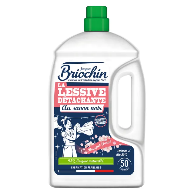 jacques-briochin-lessive-savon-noir-bouquet-floral-2-27l image 1