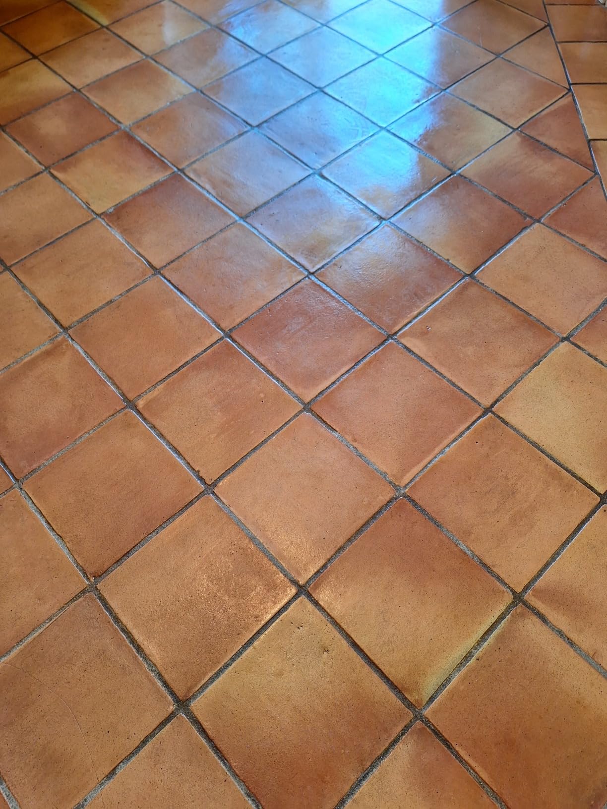 Sol transformé, effet ciré