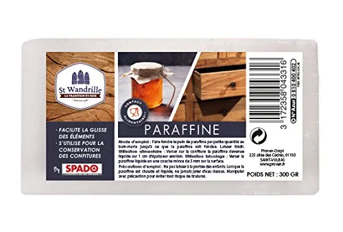spado-paraffine-alimentaire-bricolage-en-pain-300g image 1