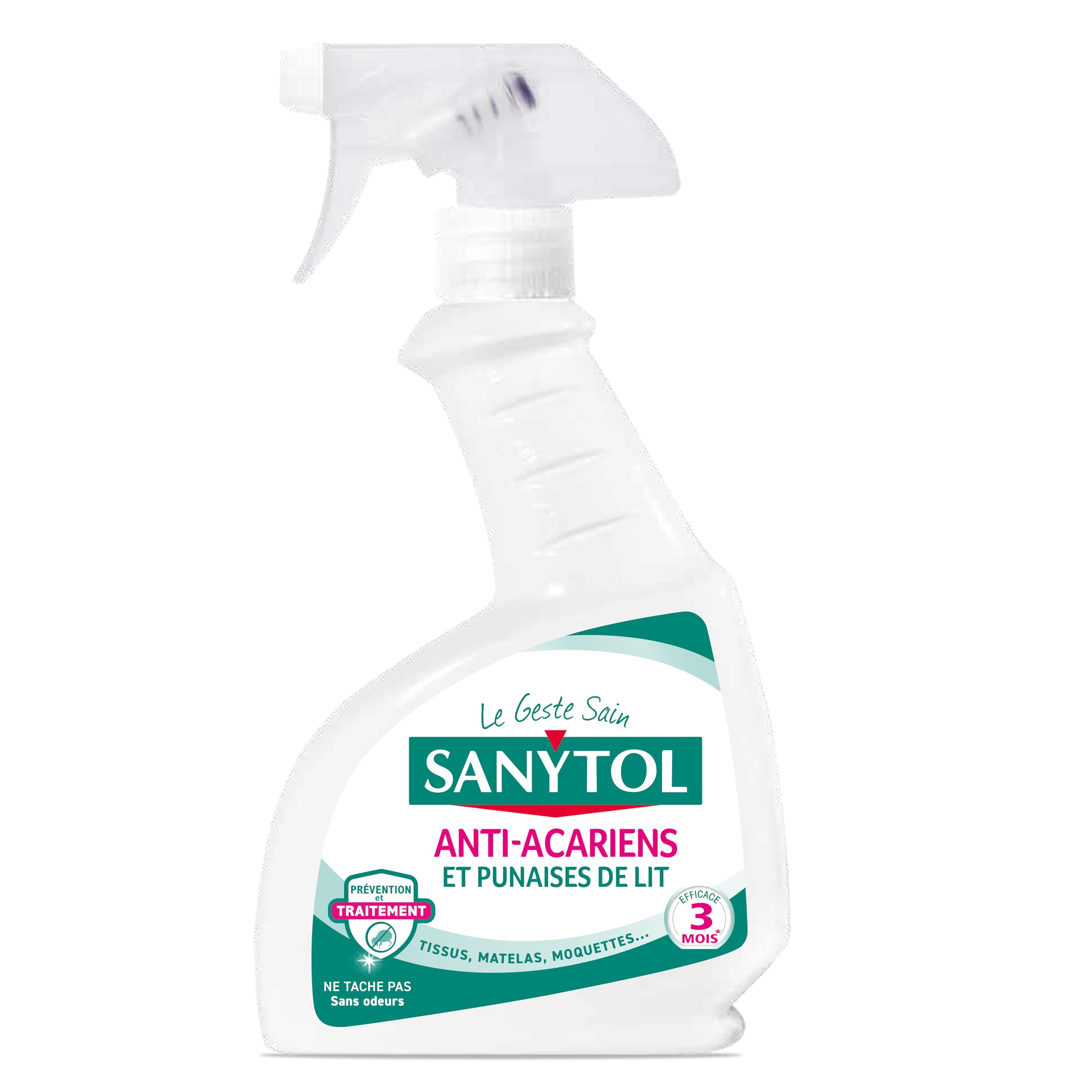 sanytol-d-sinfectant-anti-acariens-punaises-de-lit-et-puces-4-x-300ml image 2
