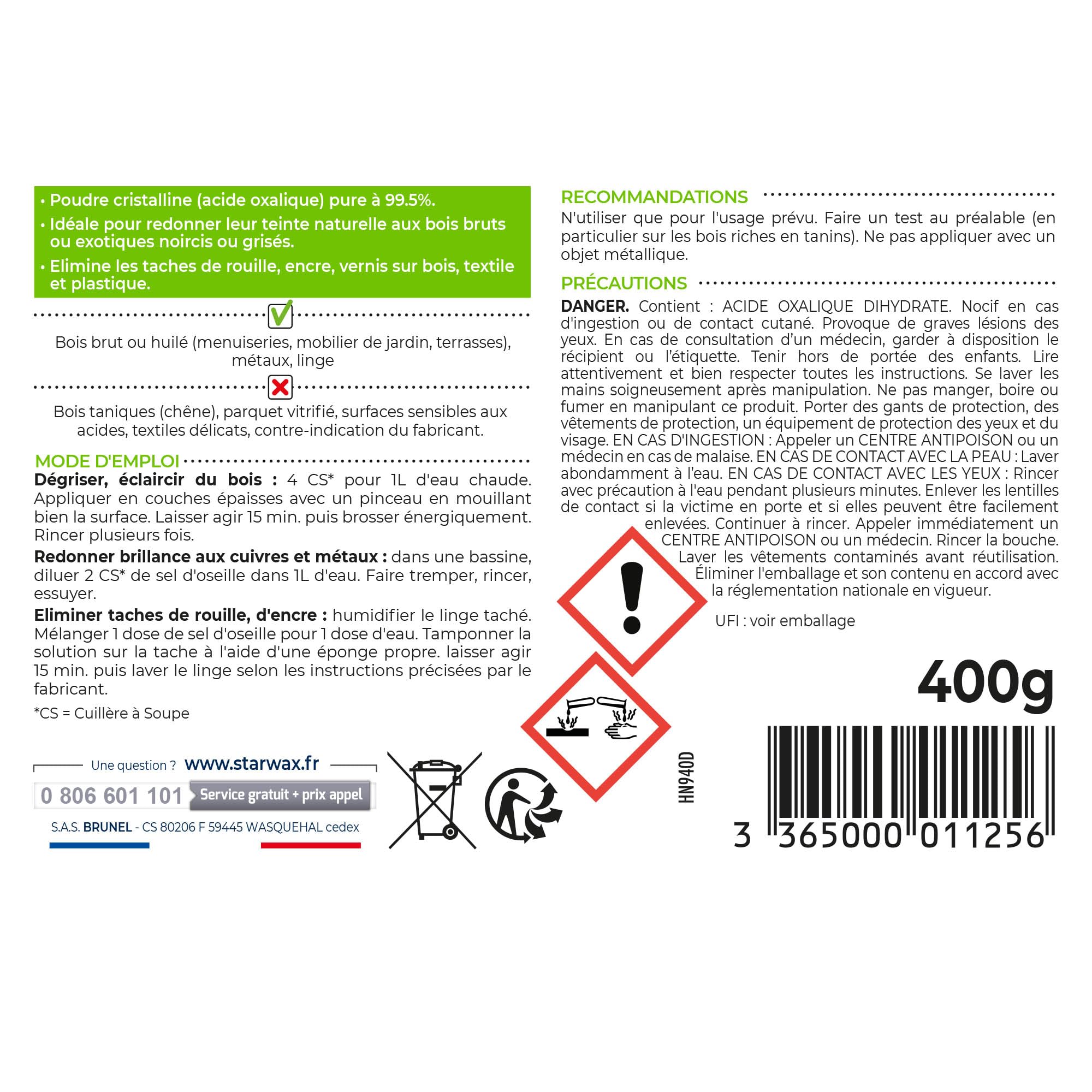 starwax-soluvert-sel-d-oseille-400-g image 2