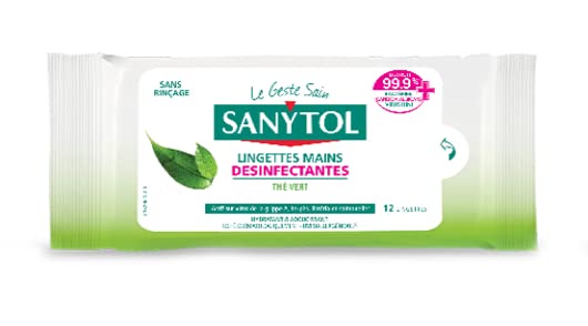 sanytol-lingettes-d-sinfectantes-mains-th-vert-x12-lot-de-4 image 3
