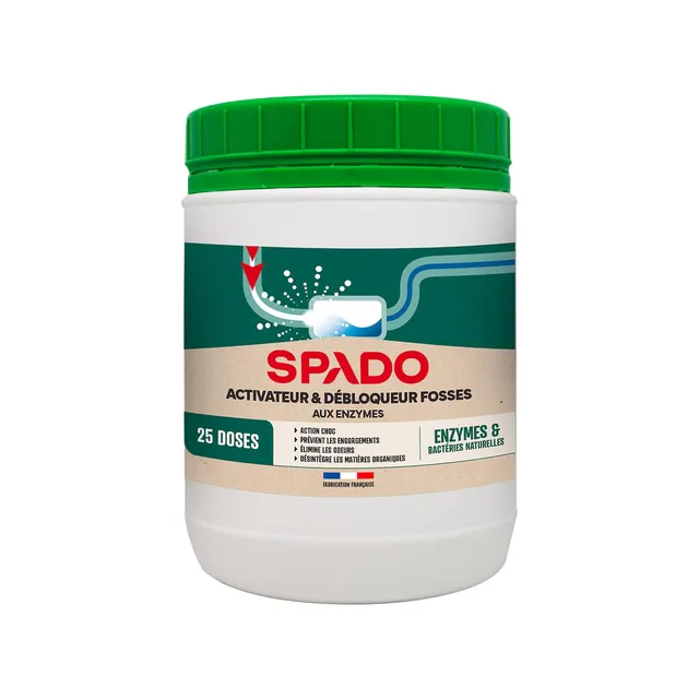 spado-activateur-et-d-bloqueur-fosses-septiques-500g-traitement-choc-biologique image 1