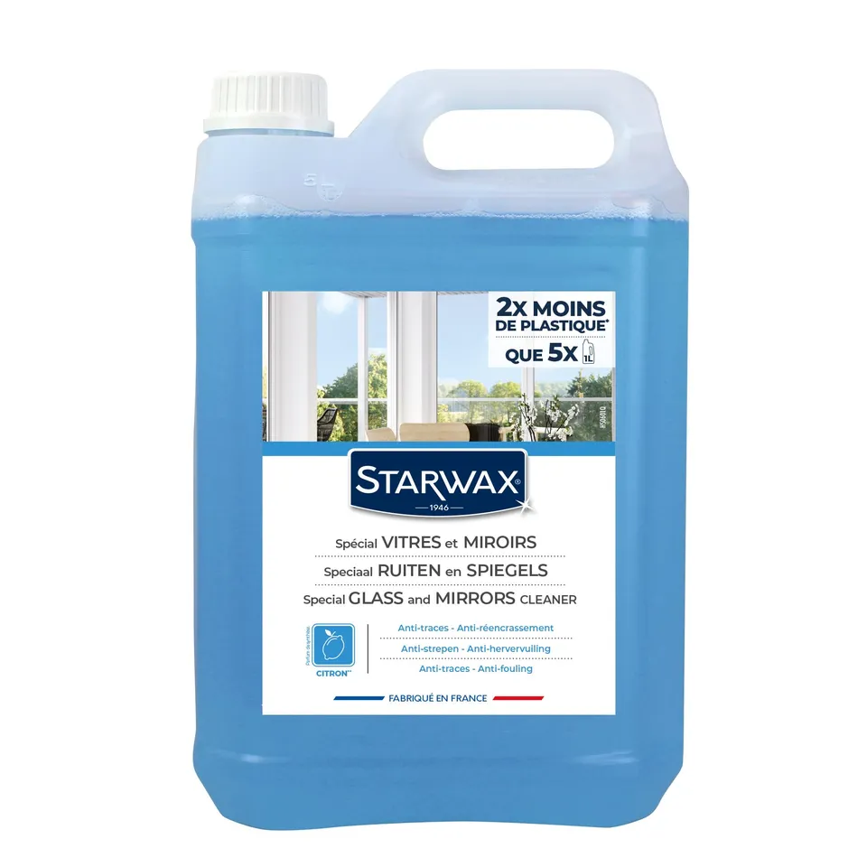 starwax-nettoyant-vitres-et-miroirs-verveine-citron-5l image 1
