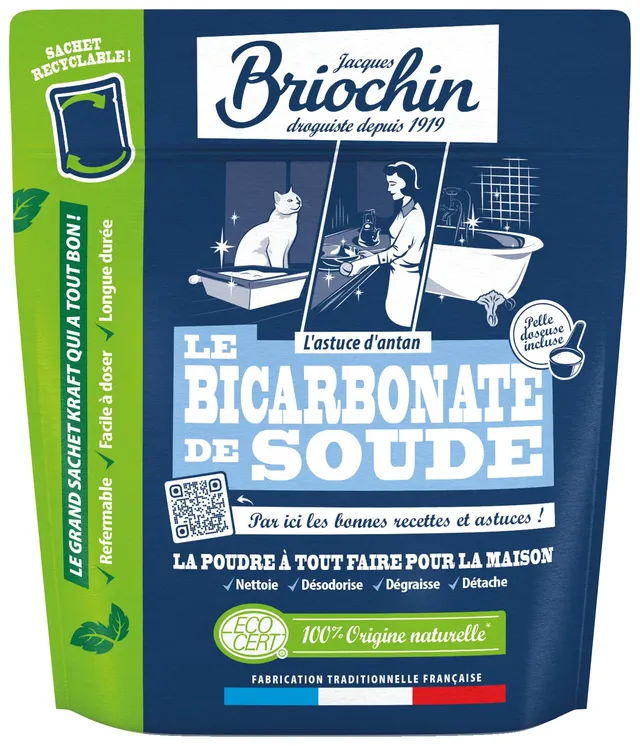 jacques-briochin-bicarbonate-de-soude-poudre-900g-maxi-format image 1