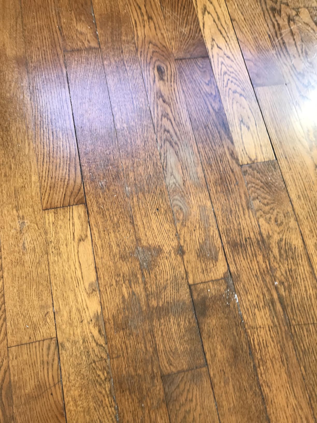 Nickel sur parquet flottant