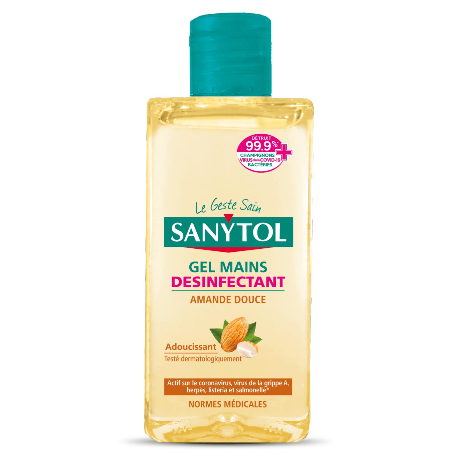 sanytol-gel-mains-d-sinfectant-peaux-sensibles-amande-douce-75-ml image 2