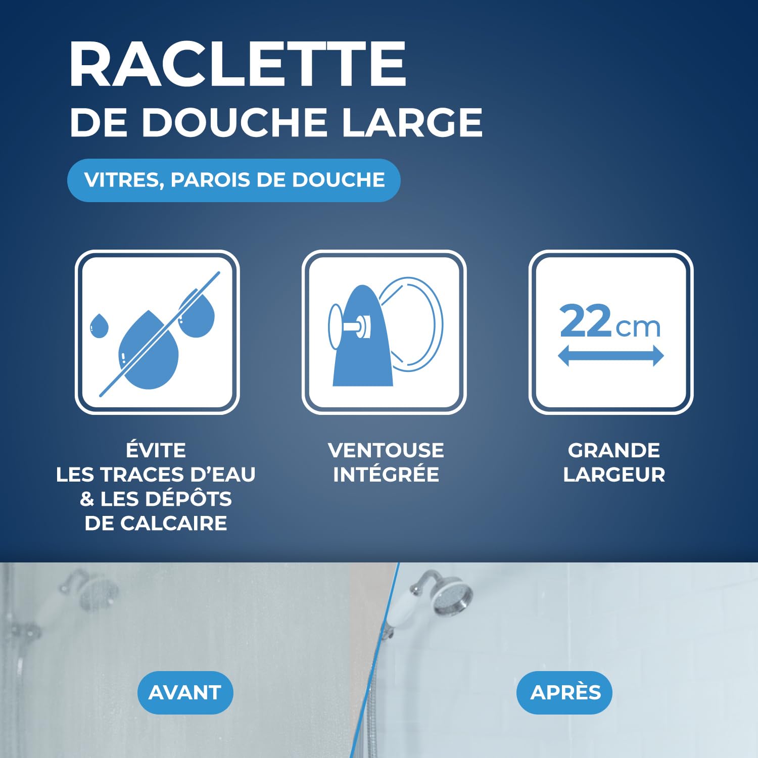 starwax-raclette-de-douche-22-cm-ventouse image 3