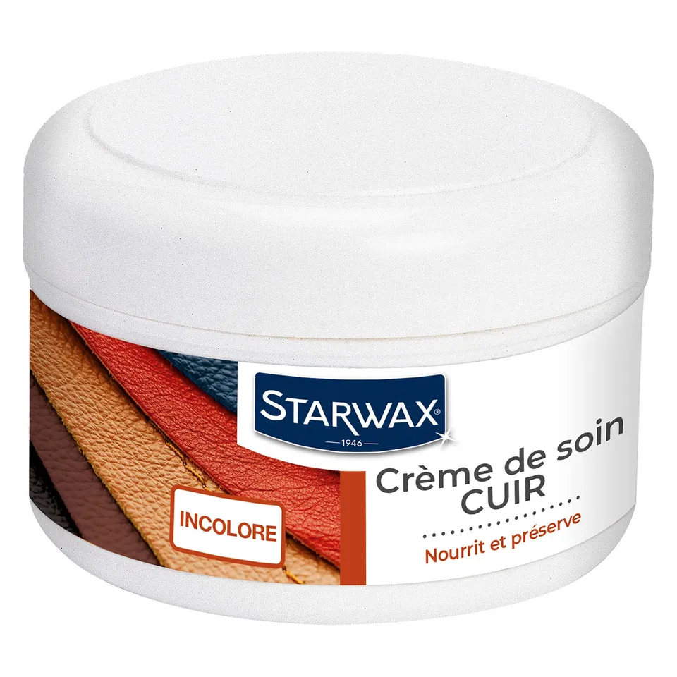 starwax-cr-me-nourrissante-cuir-incolore-150-ml-lanoline image 1