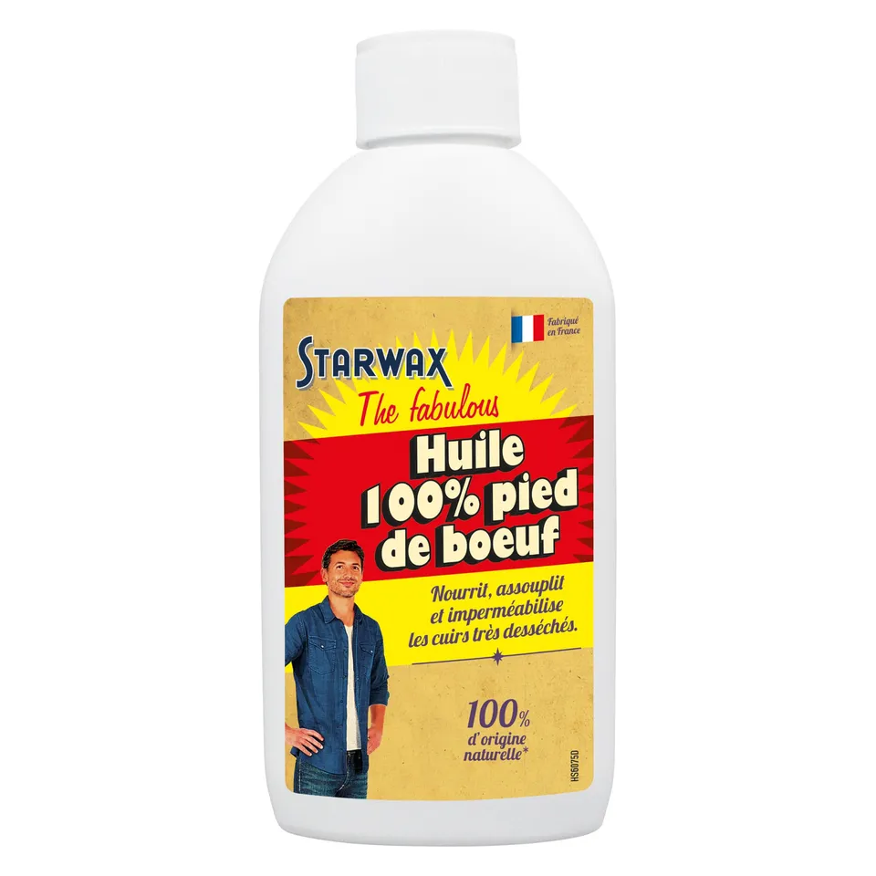starwax-fabulous-huile-100-pied-de-b-uf-cuirs-250-ml image 1