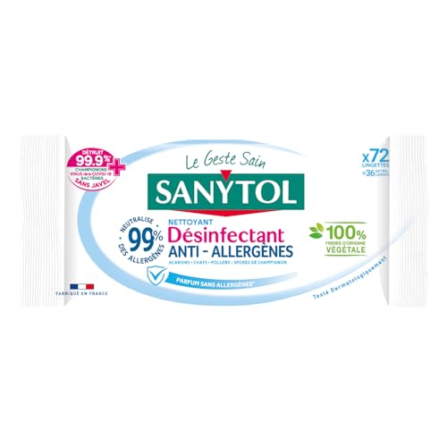 sanytol-lingettes-d-sinfectantes-multi-usages-x72-lot-de-3 image 4